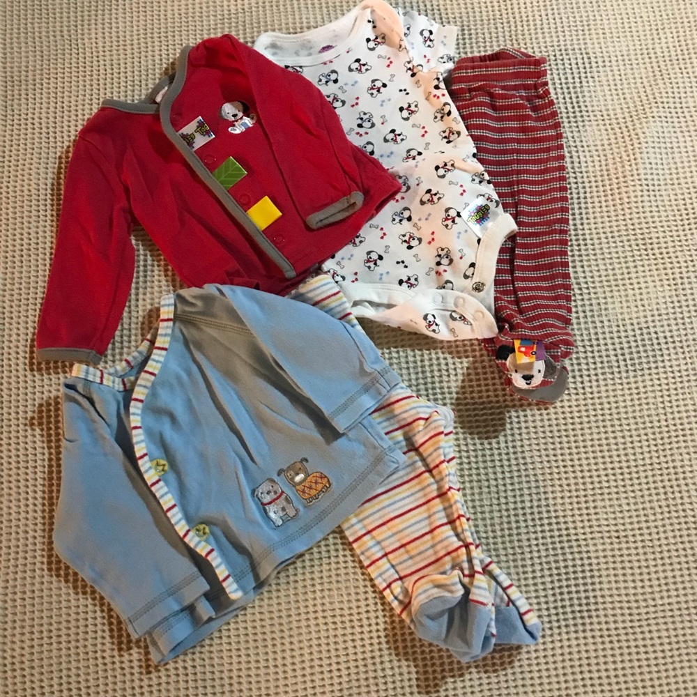 Taggies dog matching outfit sets